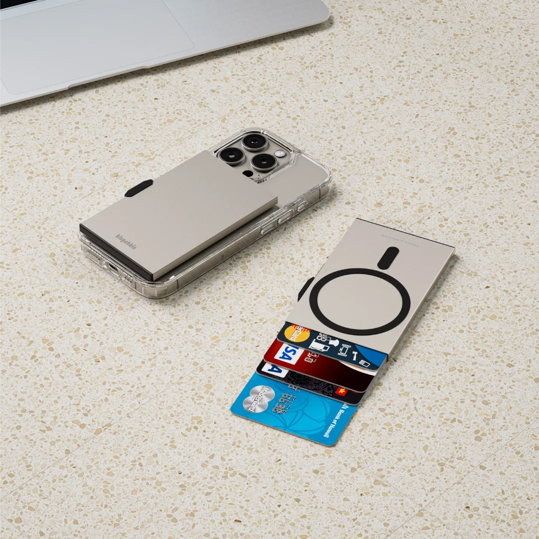 MagSafe Aluminum Card Holder - Designed to Keep 3 Credit cards - Image 8