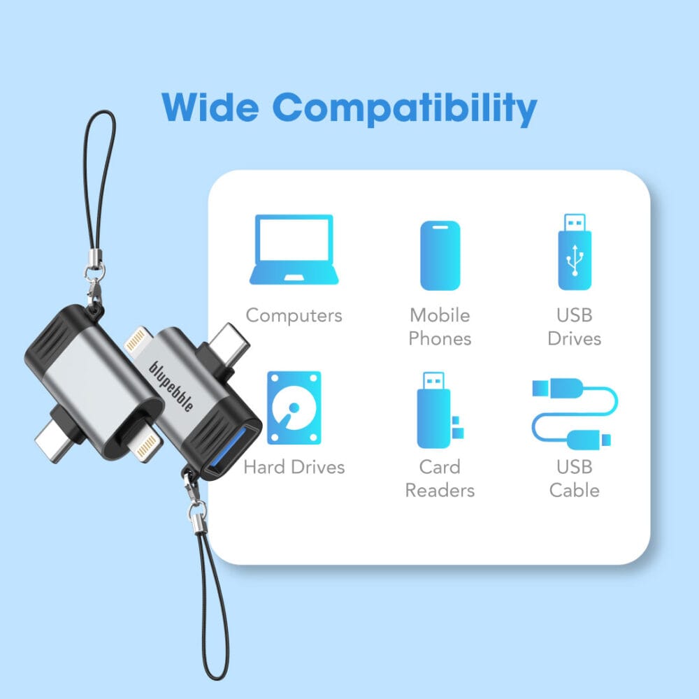 USB-C & Lightning to USB-A - Image 3
