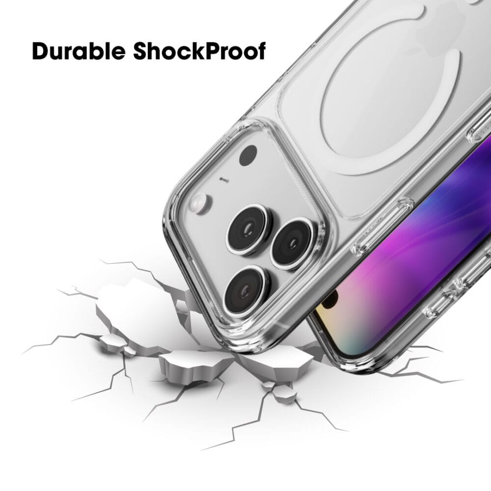 Hybrid Mag Clear Case MagSafe Compatible for iPhone 17 Series - Image 4