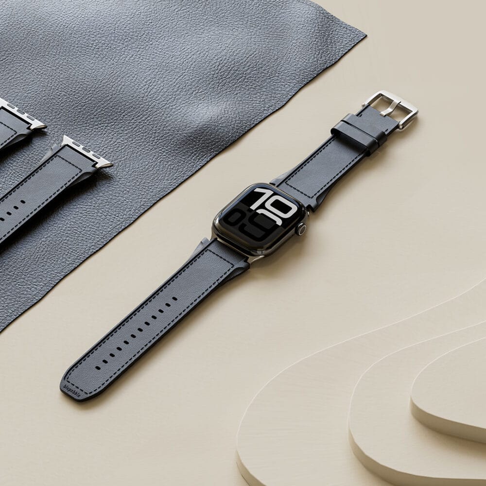 Leathrix Faux Leather Watch Band