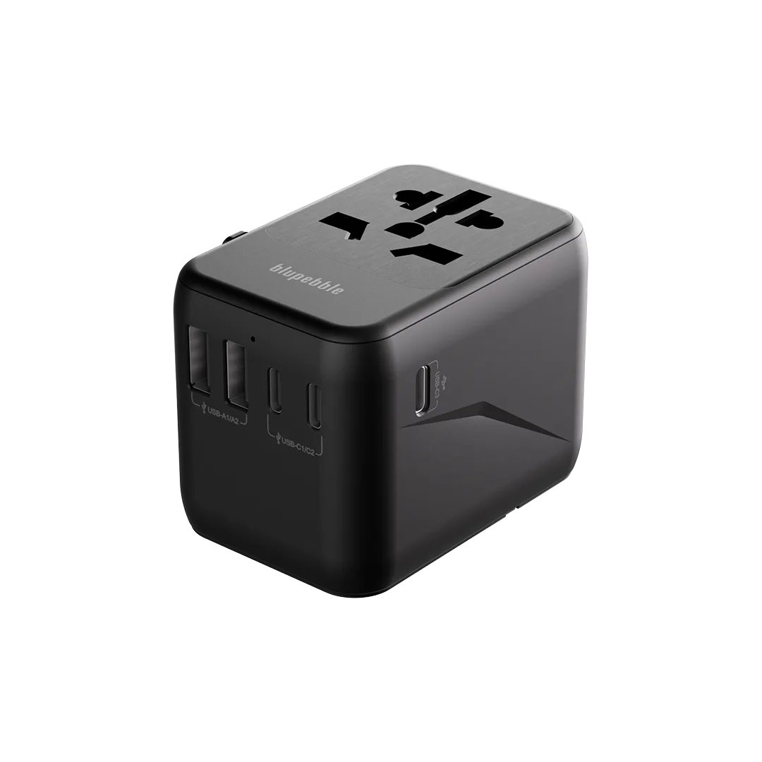 Passport-Five-World-Travel-Adapter-Black