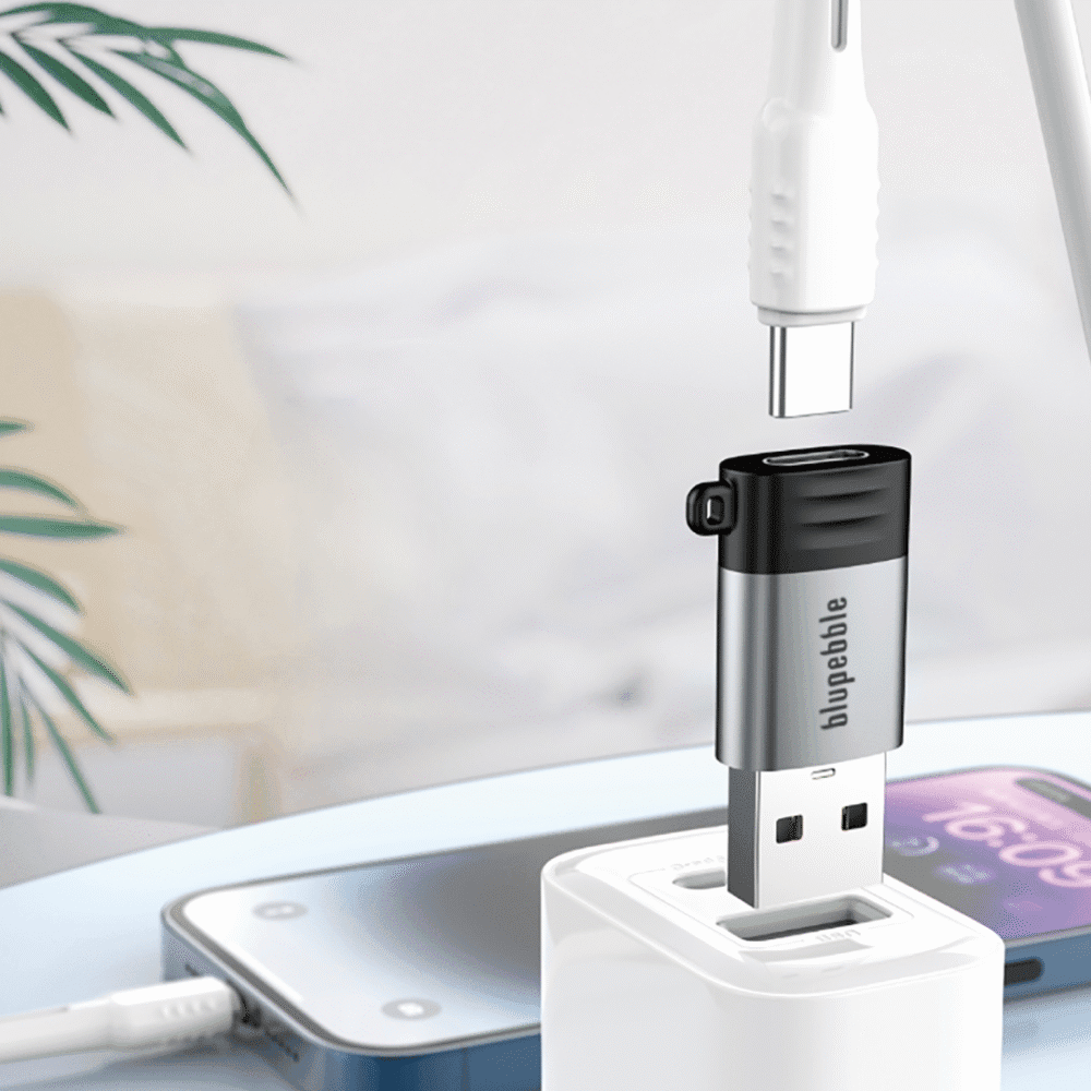 Blupebble USB-A to USB-C USB 3.0 OTG Adapter