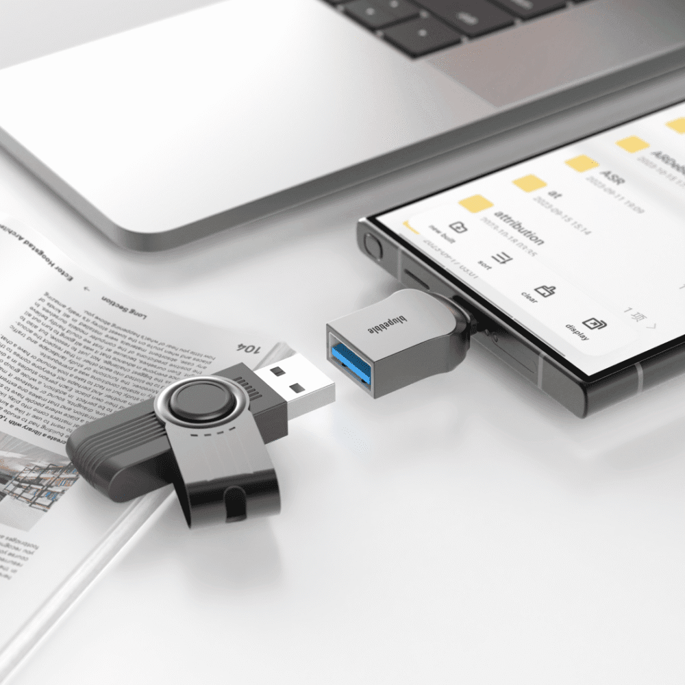 Blupebble USB-A to USB-C USB 3.1 OTG Adapter