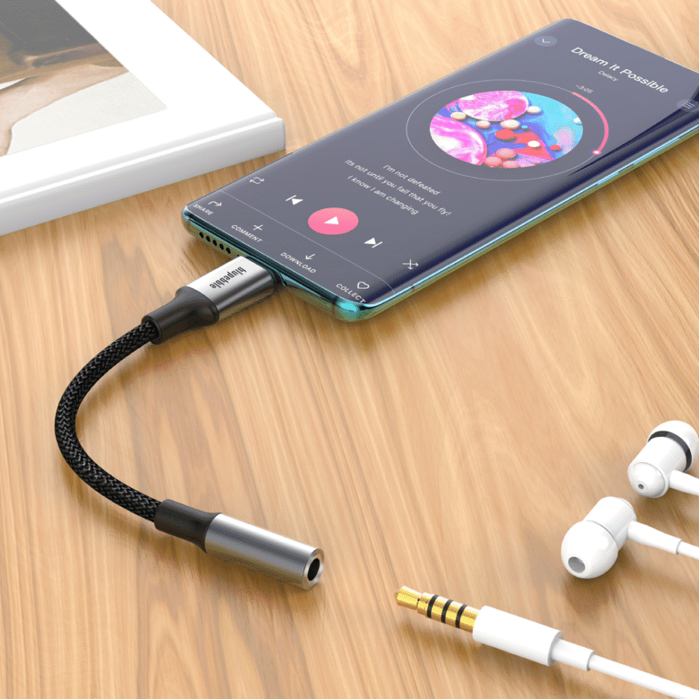blupebble Audio Cable